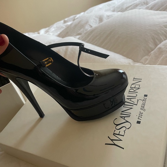 Ysl Mary Jane pumps with box and bags size 37 - Picture 1 of 2